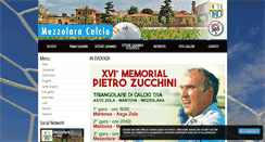 Desktop Screenshot of mezzolaracalcio.com